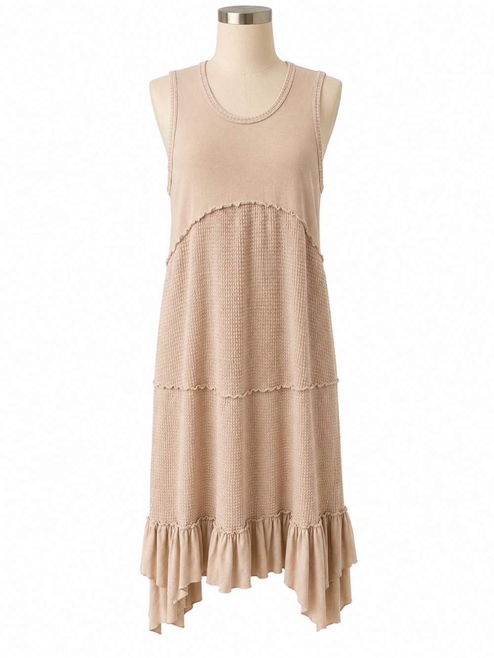 POL Maxi dress, SZ SM, PTP 23 stretches to large , L-43 ( hat not included)